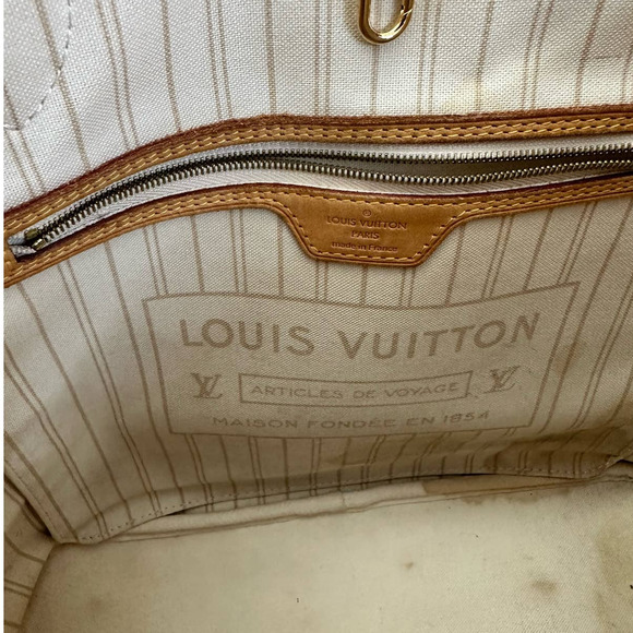 💎✨Authentic✨💎 Louis Vuitton Neverfull MM Damier Azur - Picture 13 of 14